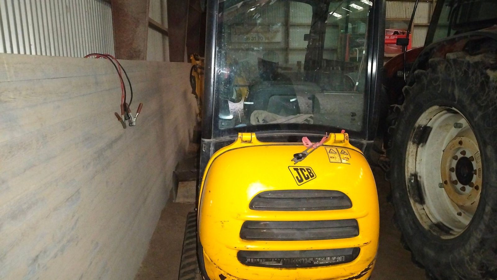 Bagger typu JCB 8018 med nyere bælter, Gebrauchtmaschine v Egtved (Obrázek 3)