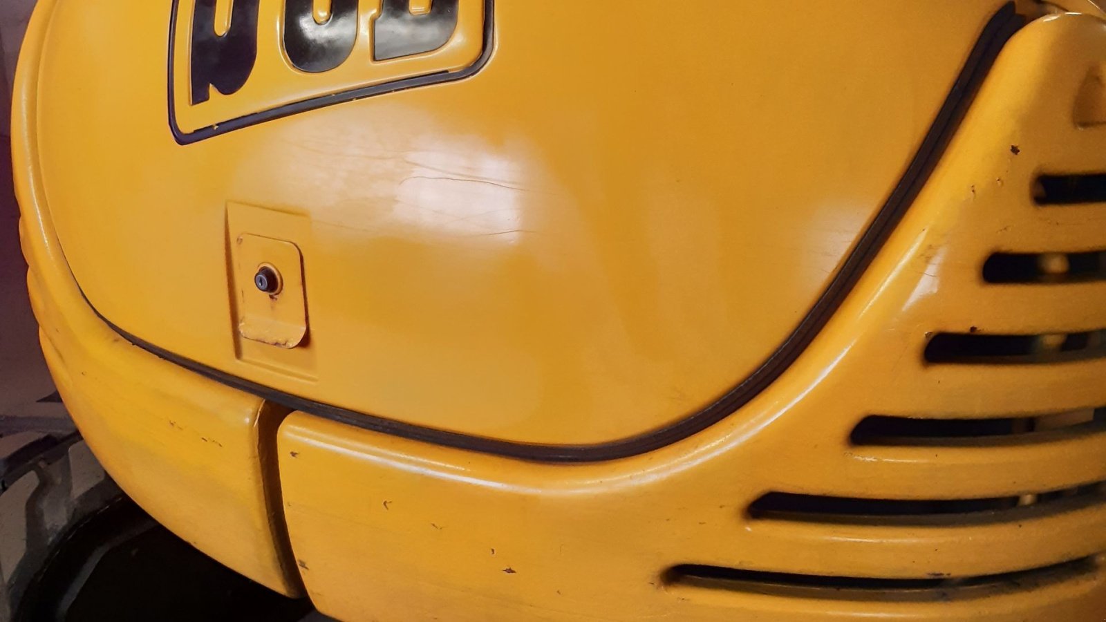 Bagger Türe ait JCB 8052 Rigtig fin gårdmaskine, Gebrauchtmaschine içinde Bylderup-Bov (resim 3)