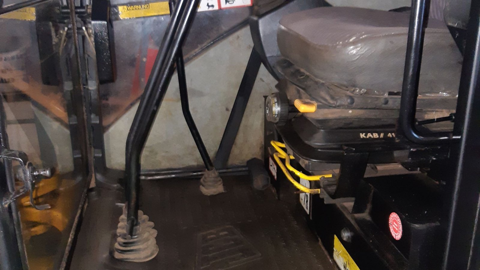 Bagger Türe ait JCB 8052 Rigtig fin gårdmaskine, Gebrauchtmaschine içinde Bylderup-Bov (resim 6)