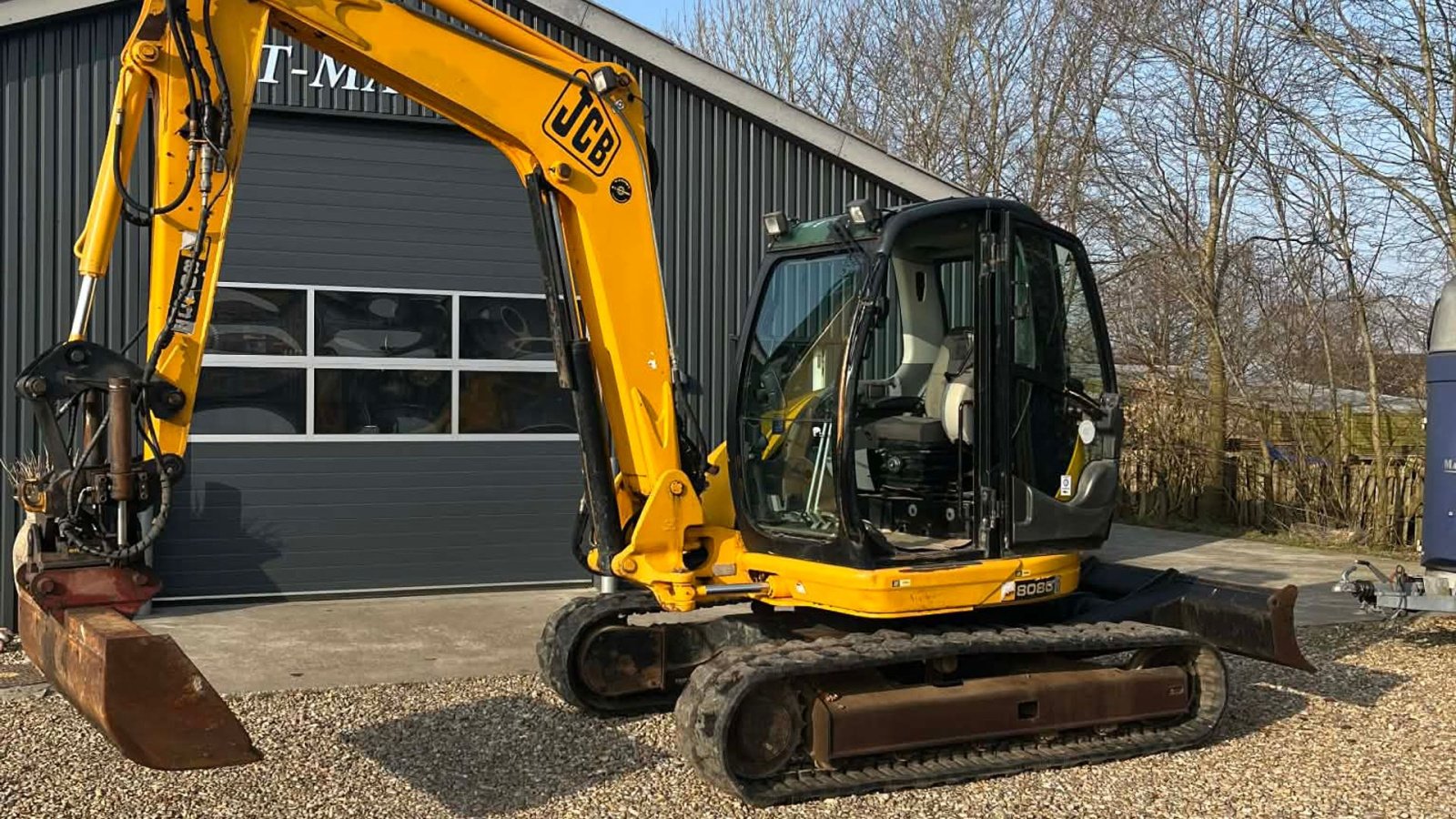 Bagger του τύπου JCB 8080, Gebrauchtmaschine σε Føvling (Φωτογραφία 1)