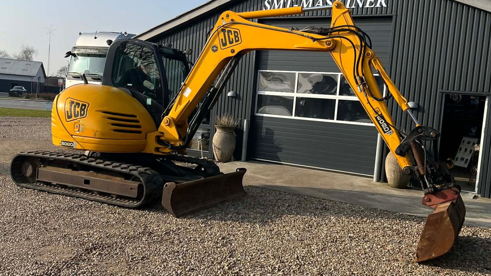 Bagger του τύπου JCB 8080, Gebrauchtmaschine σε Føvling (Φωτογραφία 2)