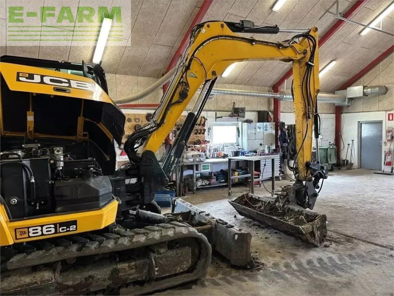 Bagger des Typs JCB 86 c-2, Gebrauchtmaschine in AALBORG SV (Bild 10)