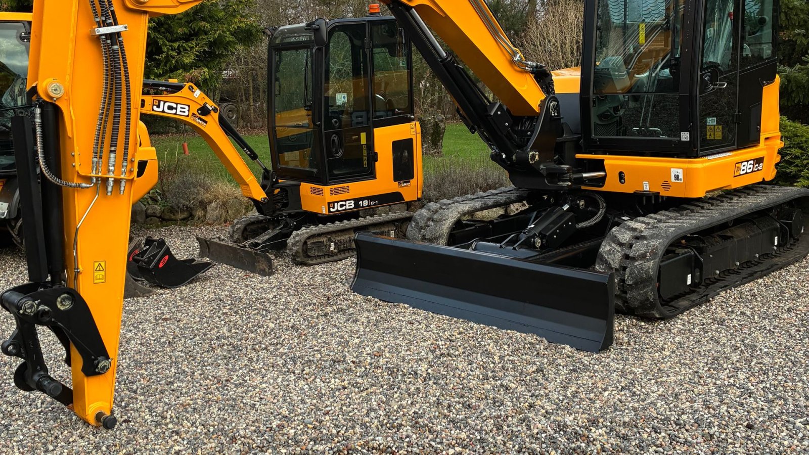 Bagger des Typs JCB 86C-2, Gebrauchtmaschine in Nibe (Bild 2)