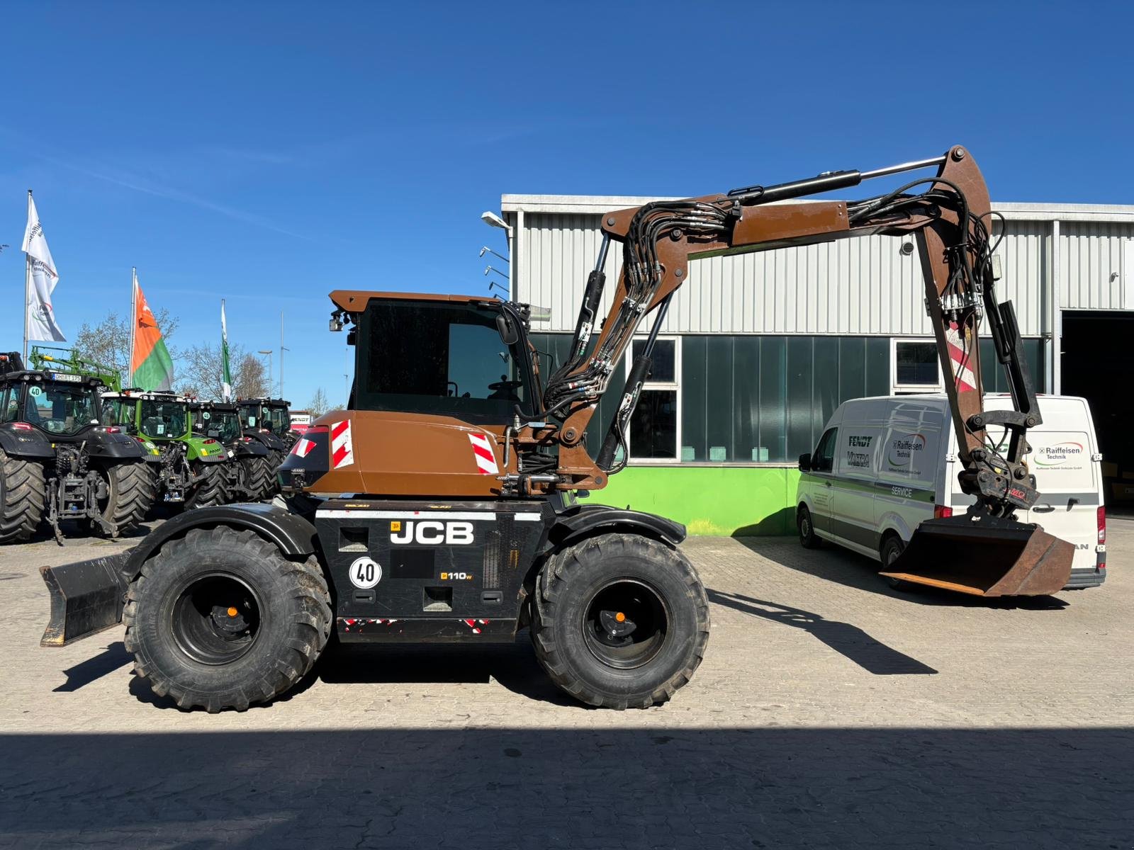 Bagger типа JCB Hydradig 110W, Gebrauchtmaschine в Eutin (Фотография 2)