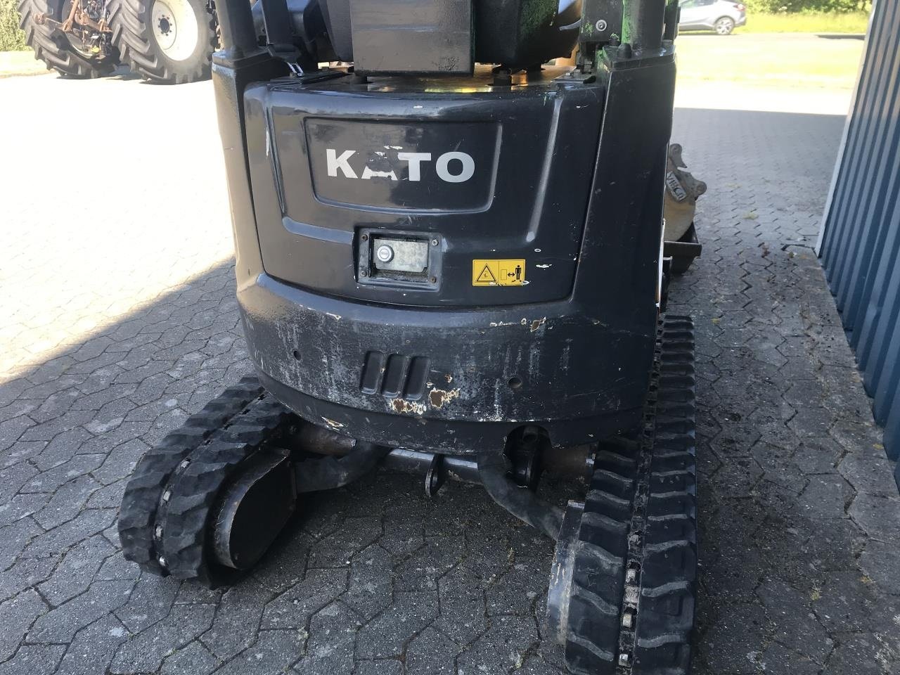 Bagger of the type Kato 12 VXE Minigraver, Gebrauchtmaschine in Brønderslev (Picture 3)
