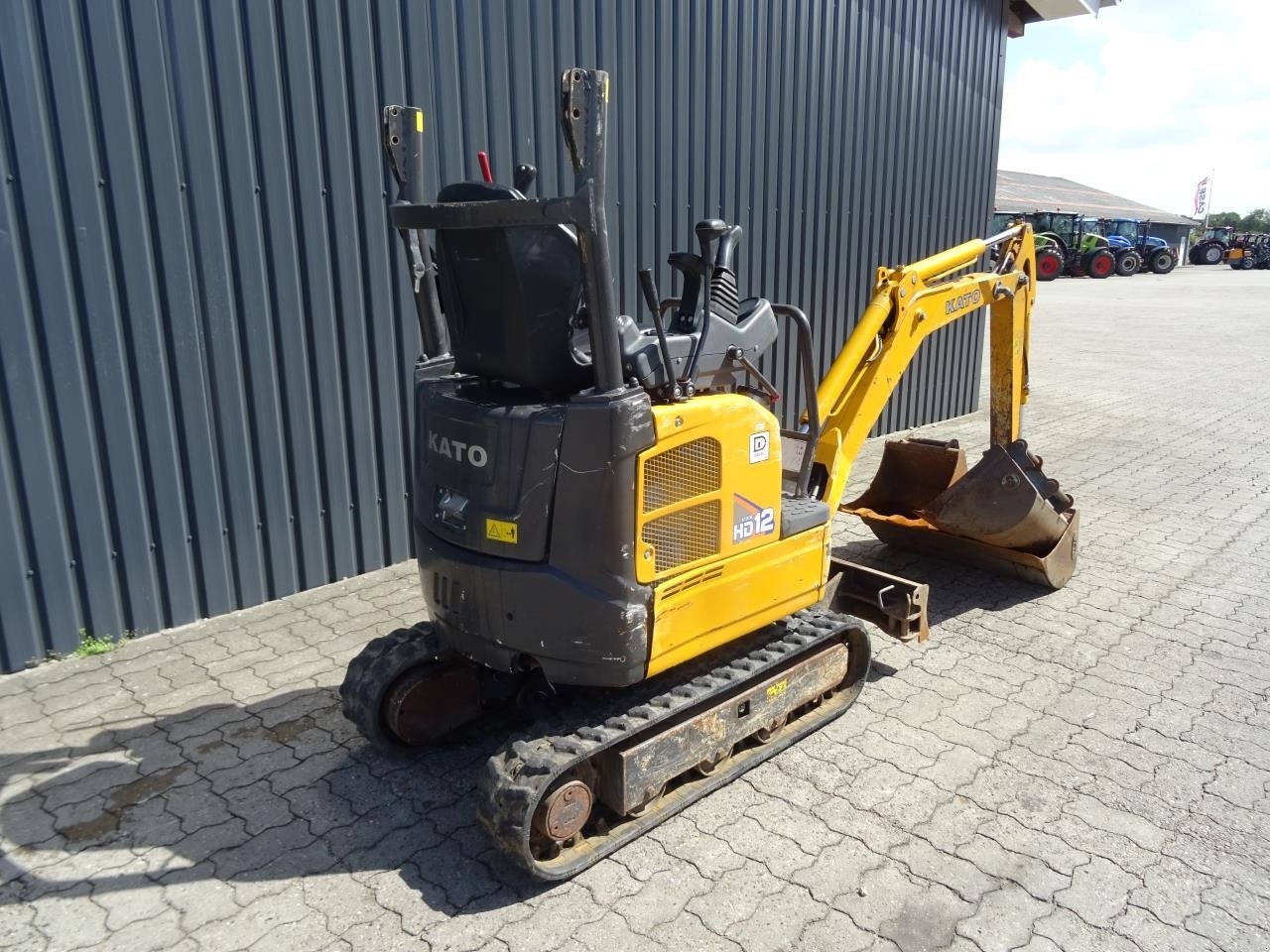 Bagger typu Kato 12 VXE, Gebrauchtmaschine v Ribe (Obrázek 3)