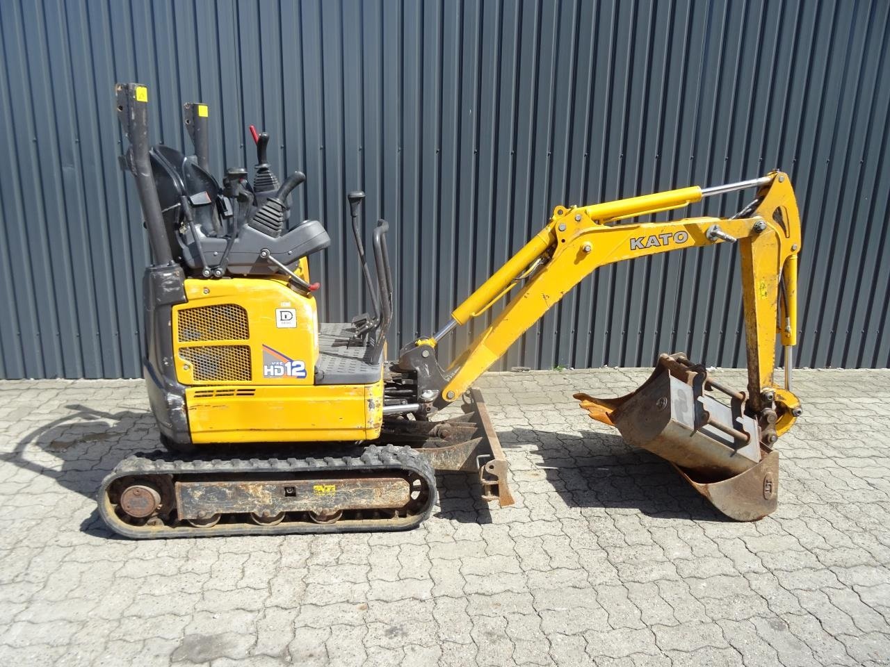 Bagger typu Kato 12 VXE, Gebrauchtmaschine v Ribe (Obrázek 2)