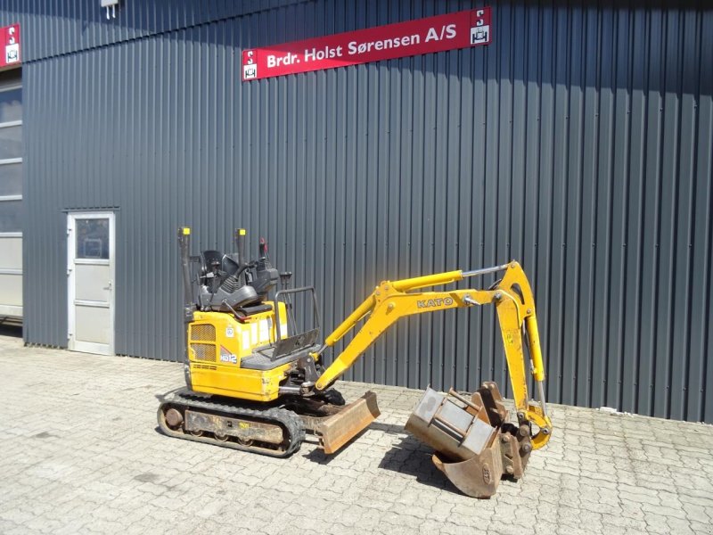 Bagger des Typs Kato 12 VXE, Gebrauchtmaschine in Ribe (Bild 1)