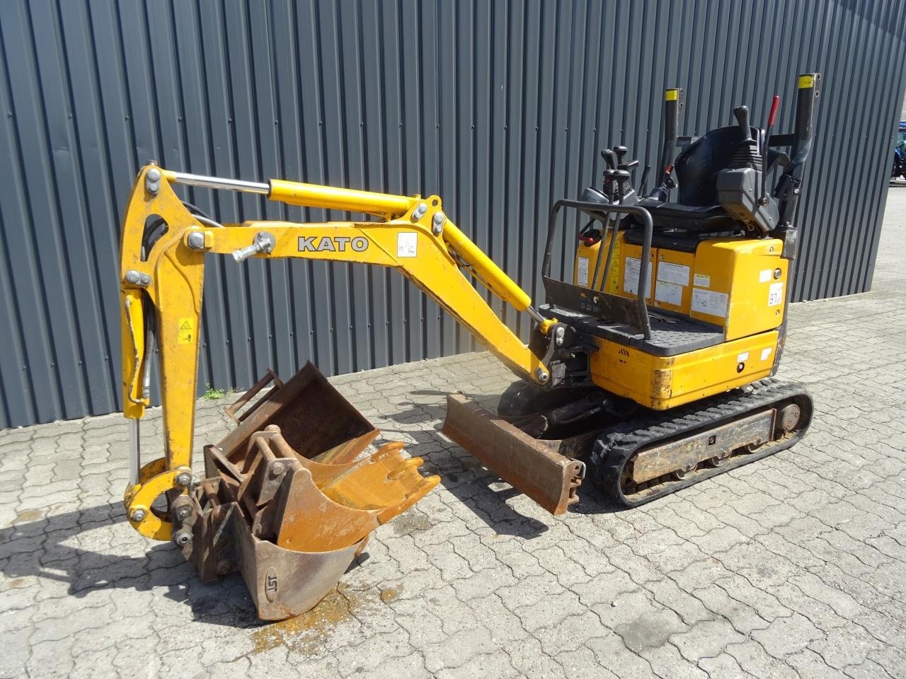 Bagger typu Kato 12 VXE, Gebrauchtmaschine v Ribe (Obrázek 8)