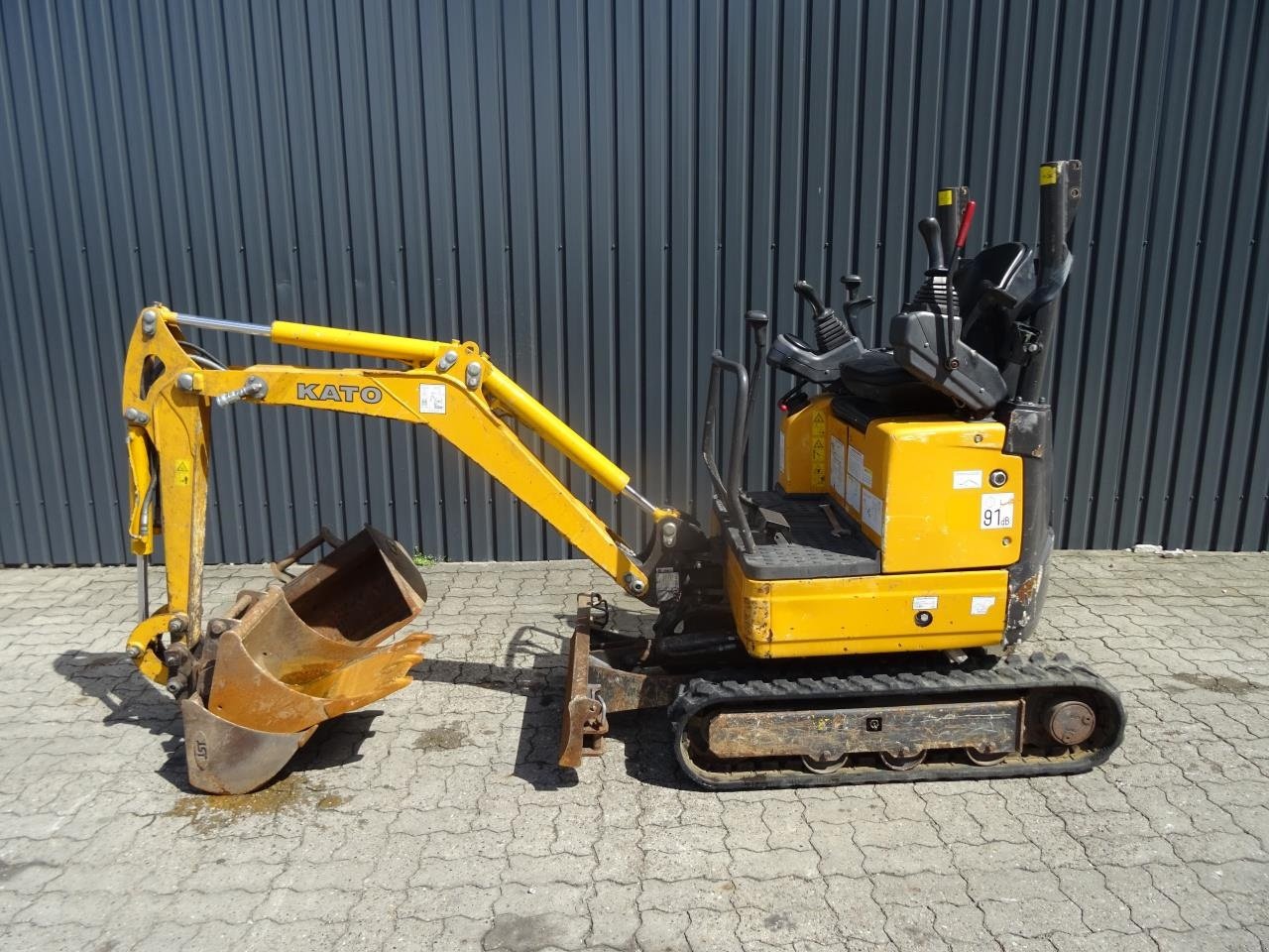 Bagger typu Kato 12 VXE, Gebrauchtmaschine v Ribe (Obrázek 9)