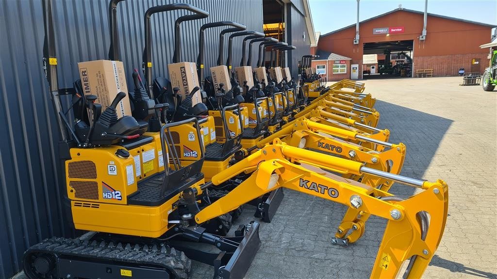 Bagger du type Kato 12 VXE, Gebrauchtmaschine en Ribe (Photo 2)