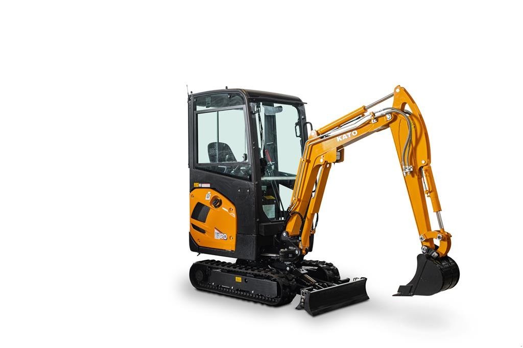 Bagger des Typs Kato 20N5, Gebrauchtmaschine in Ribe (Bild 4)