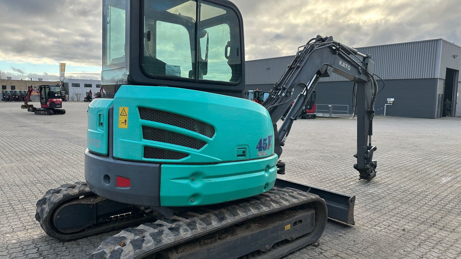 Bagger des Typs Kato 45, Gebrauchtmaschine in Horsens (Bild 4)