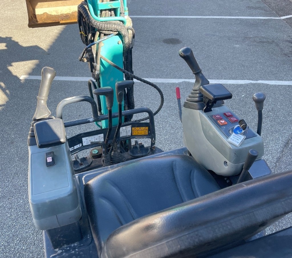 Bagger Türe ait Kobelco SK 10 SR-2 m/el-motor, Gebrauchtmaschine içinde Vrå, Frejlev, Hornslet & Ringsted (resim 7)