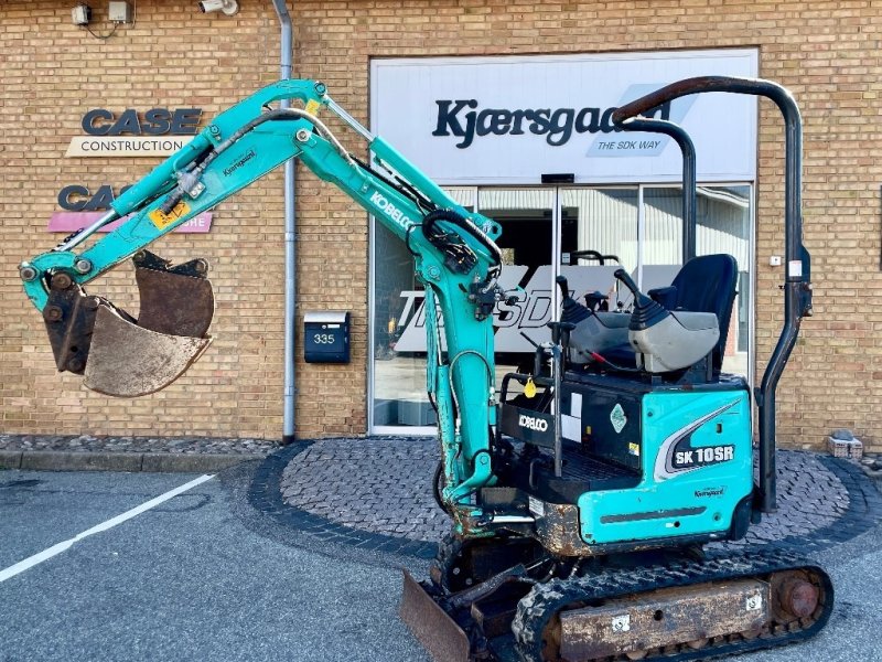 Bagger Türe ait Kobelco SK 10 SR-2, Gebrauchtmaschine içinde Vrå, Frejlev, Hornslet & Ringsted