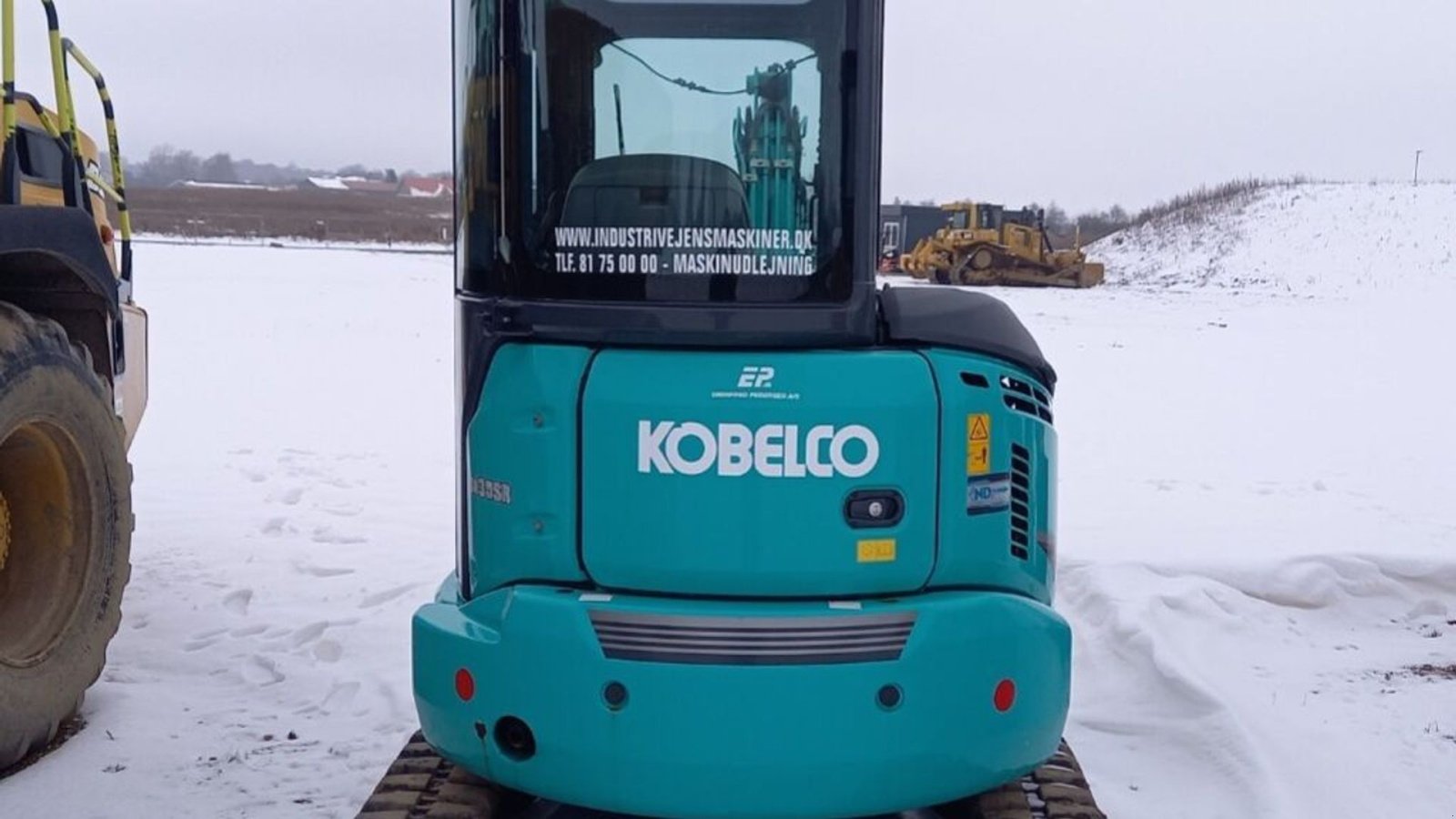 Bagger typu Kobelco SK 3,5 SR-6E, Gebrauchtmaschine w Rødovre (Zdjęcie 4)