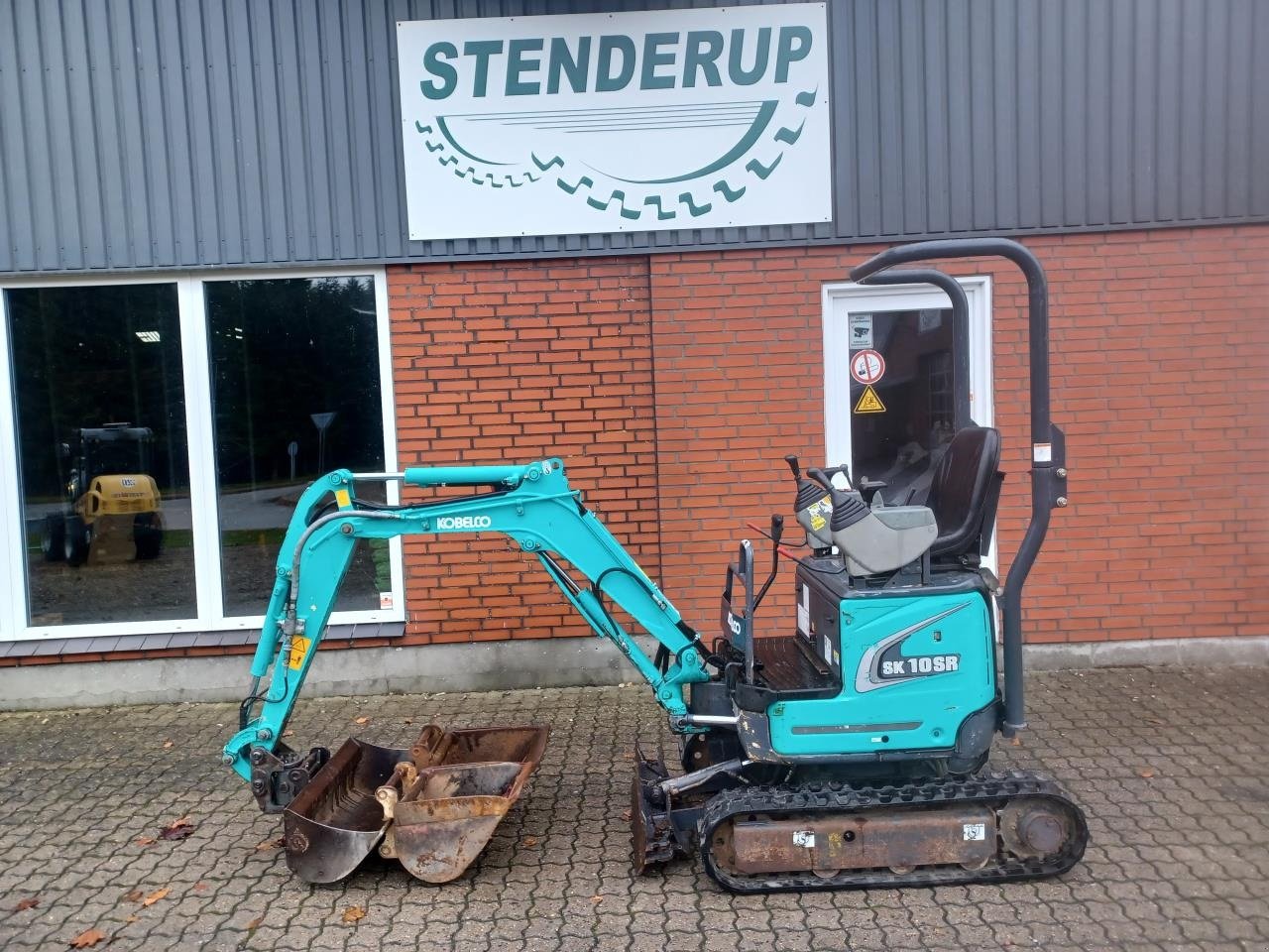 Bagger of the type Kobelco SK10, Gebrauchtmaschine in Rødding (Picture 1)