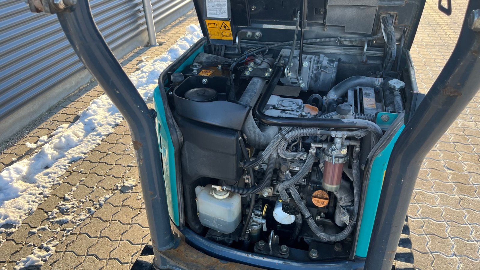 Bagger des Typs Kobelco SK10SR 3 skovle, Gebrauchtmaschine in Rønnede (Bild 8)