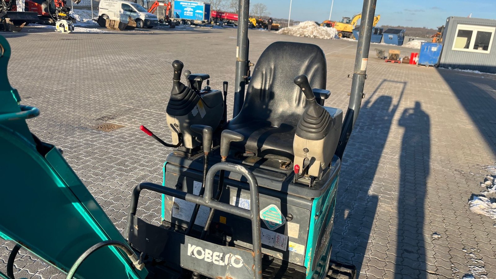 Bagger des Typs Kobelco SK10SR 3 skovle, Gebrauchtmaschine in Rønnede (Bild 5)