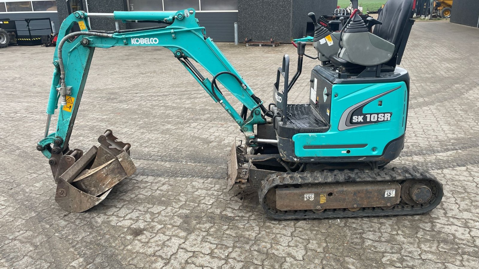 Bagger typu Kobelco SK10SR Med skovlsæt, Gebrauchtmaschine v Roslev (Obrázek 2)
