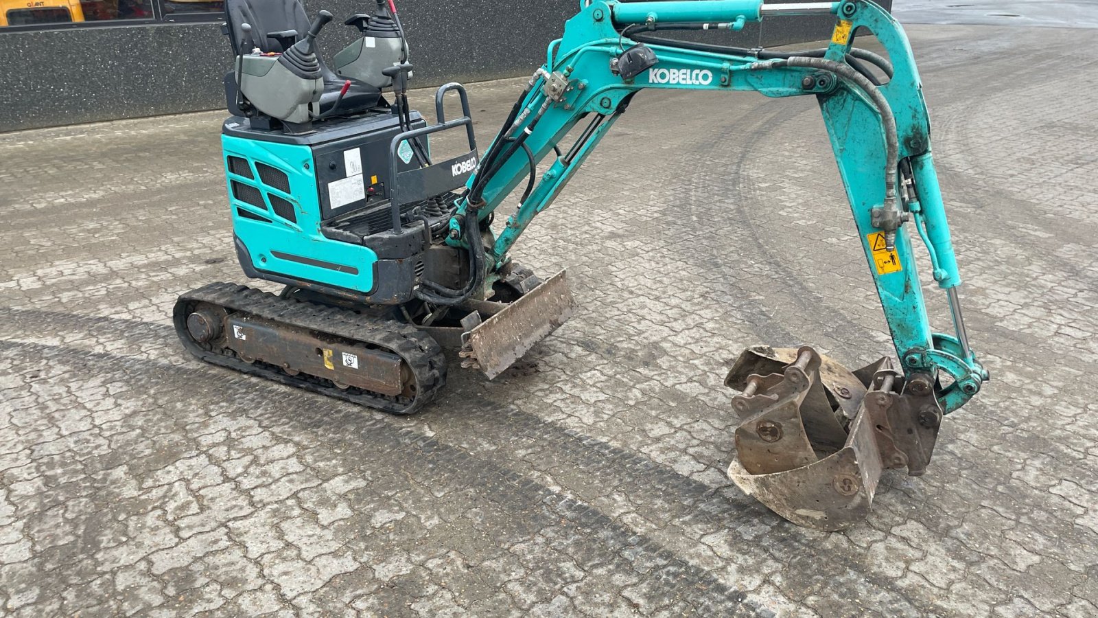 Bagger typu Kobelco SK10SR Med skovlsæt, Gebrauchtmaschine v Roslev (Obrázek 8)