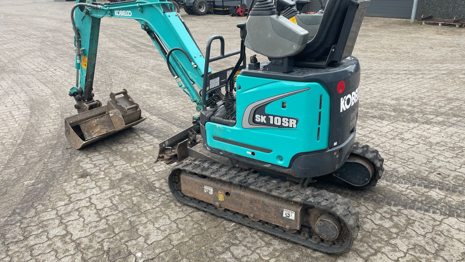 Bagger typu Kobelco SK10SR Med skovlsæt, Gebrauchtmaschine v Roslev (Obrázek 3)