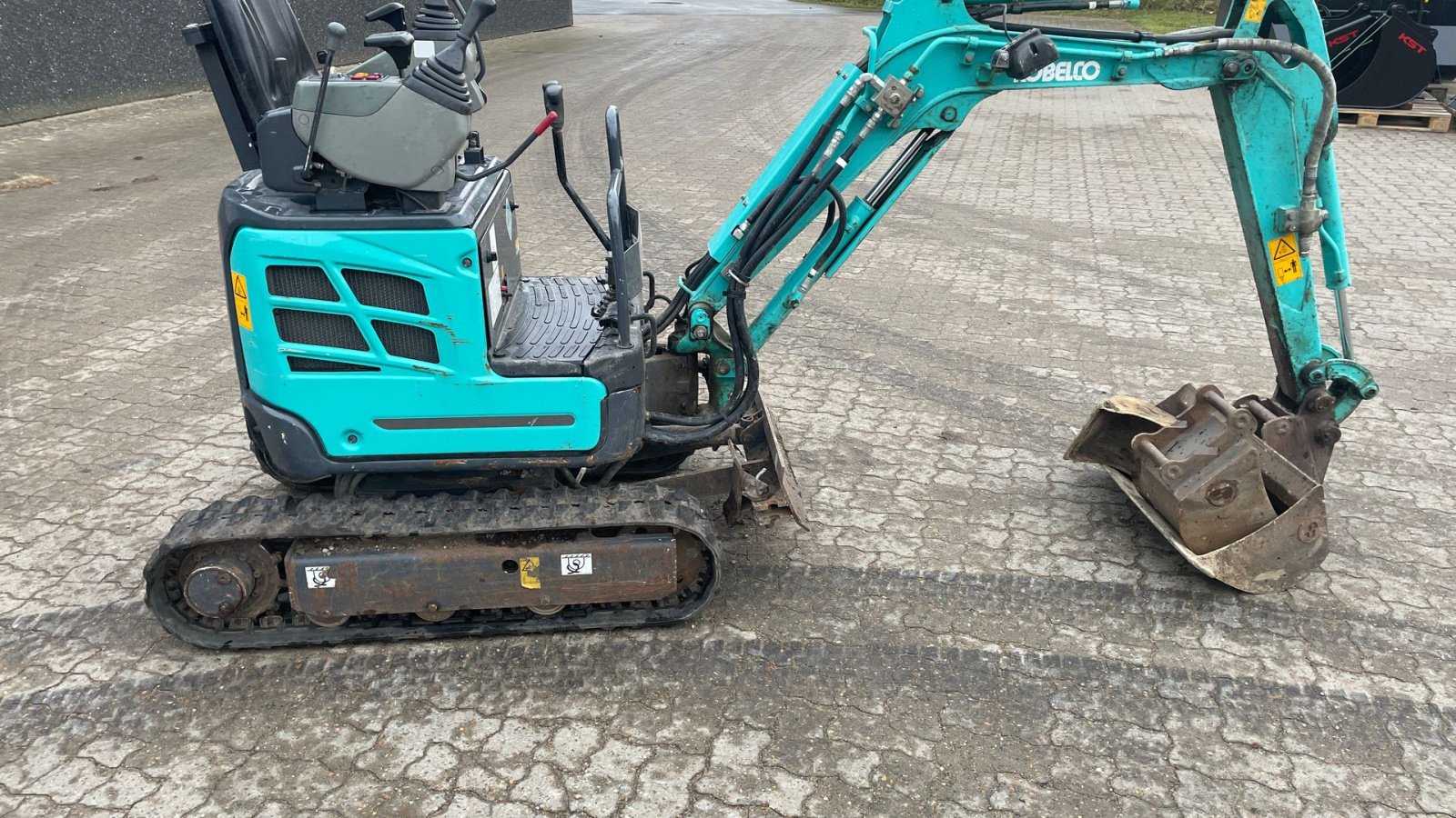 Bagger typu Kobelco SK10SR Med skovlsæt, Gebrauchtmaschine v Roslev (Obrázek 7)