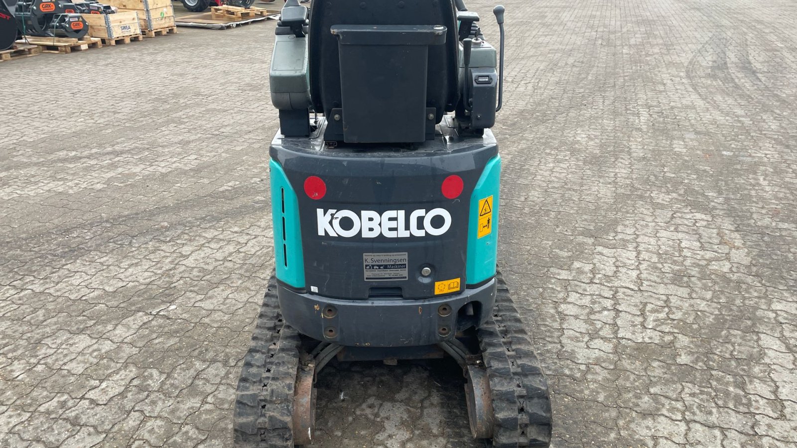 Bagger typu Kobelco SK10SR Med skovlsæt, Gebrauchtmaschine v Roslev (Obrázek 4)