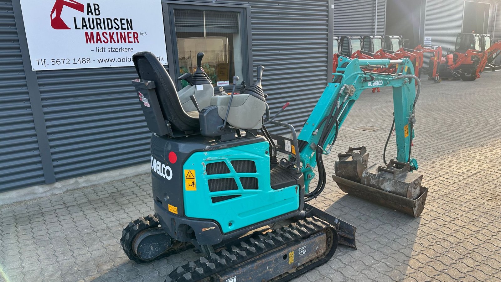 Bagger от тип Kobelco SK10SR, Gebrauchtmaschine в Rønnede (Снимка 2)