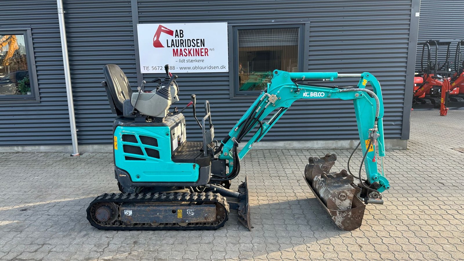 Bagger от тип Kobelco SK10SR, Gebrauchtmaschine в Rønnede (Снимка 1)