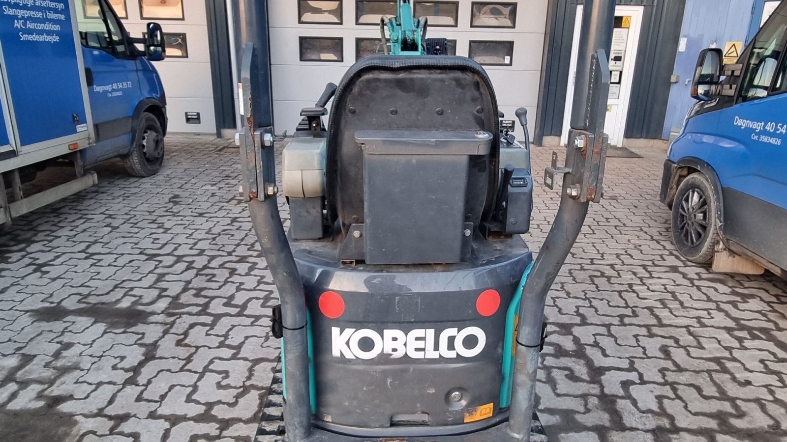 Bagger des Typs Kobelco SK10SR, Gebrauchtmaschine in Skævinge (Bild 5)