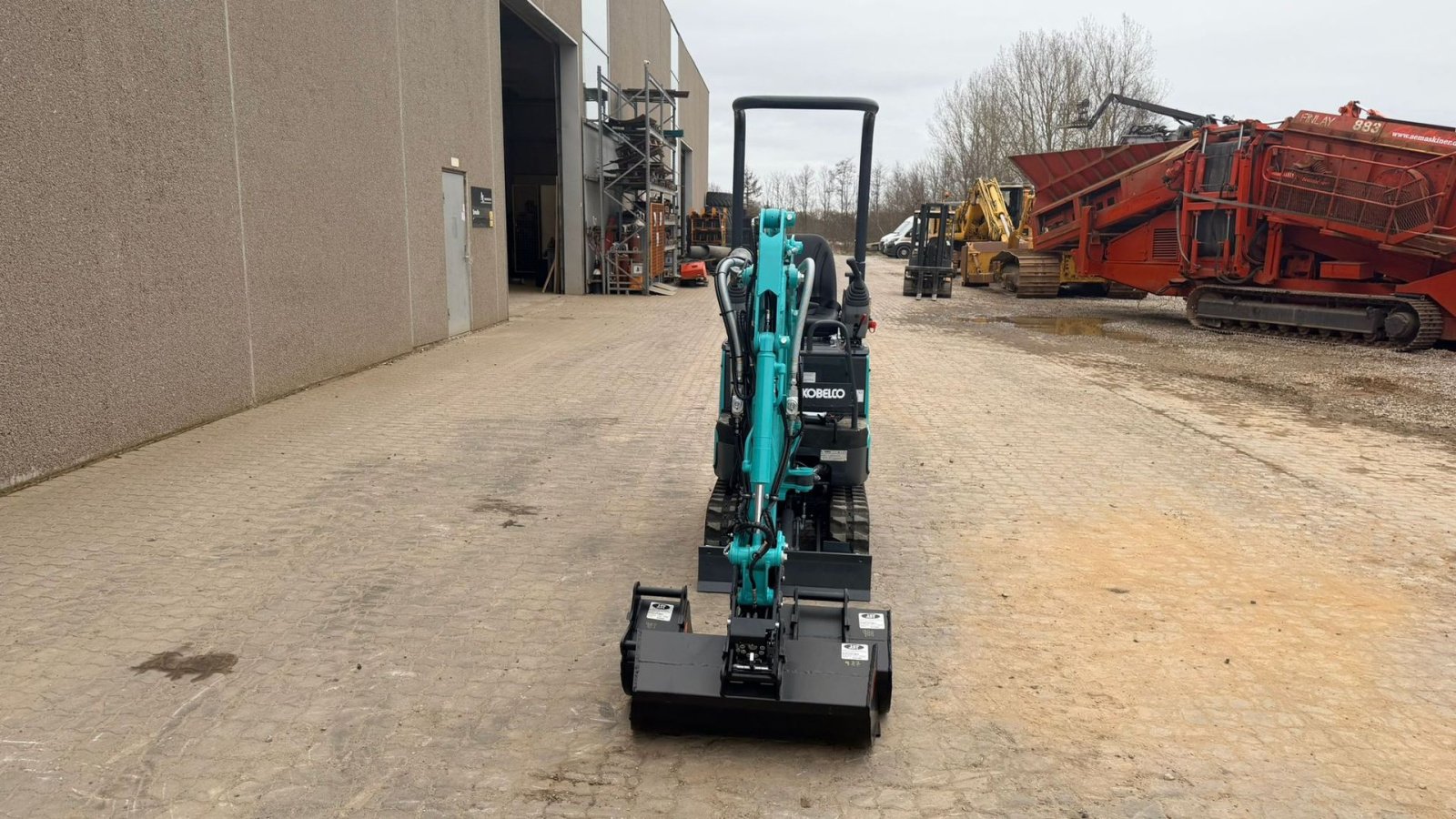 Bagger от тип Kobelco SK10SR, Gebrauchtmaschine в Randers (Снимка 3)