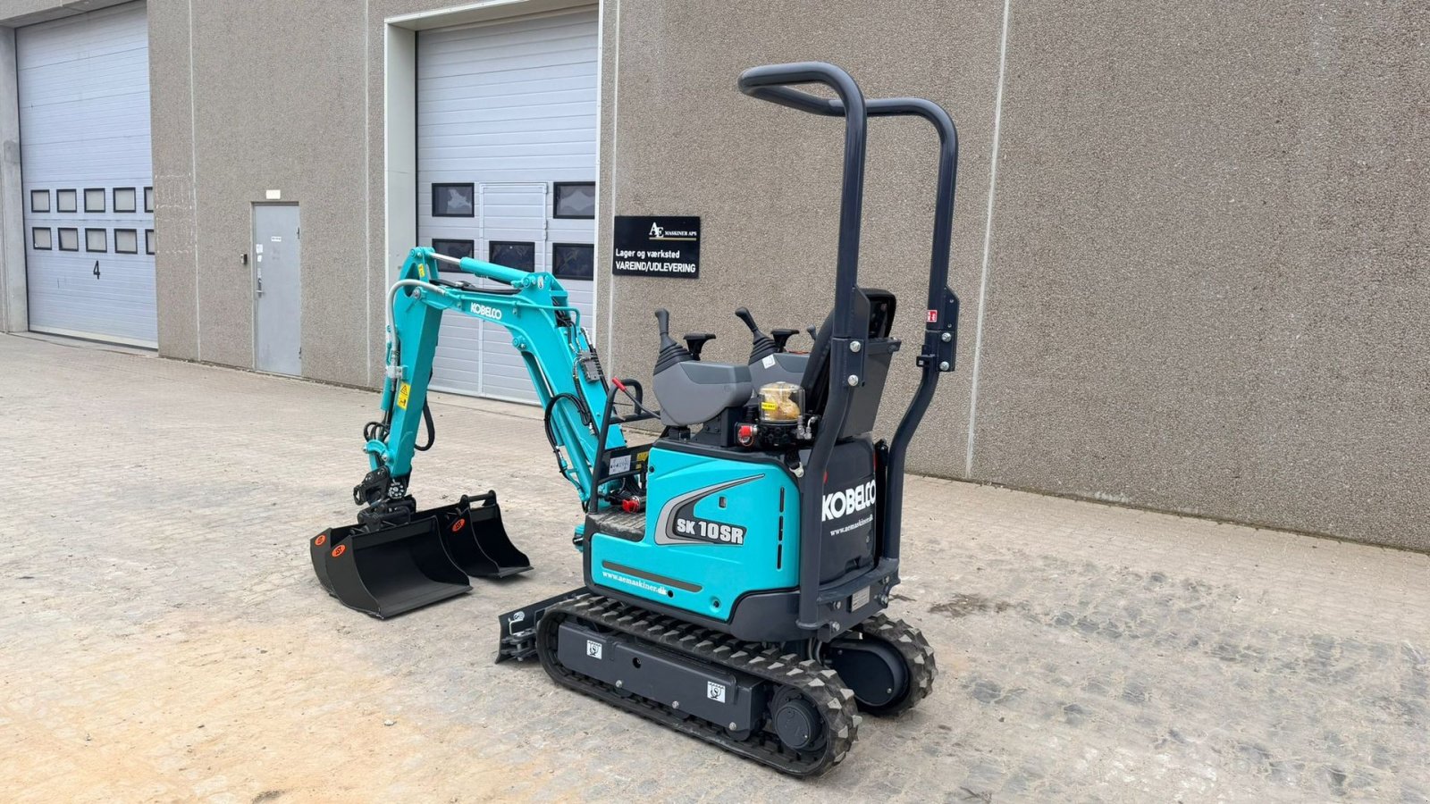 Bagger от тип Kobelco SK10SR, Gebrauchtmaschine в Randers (Снимка 7)