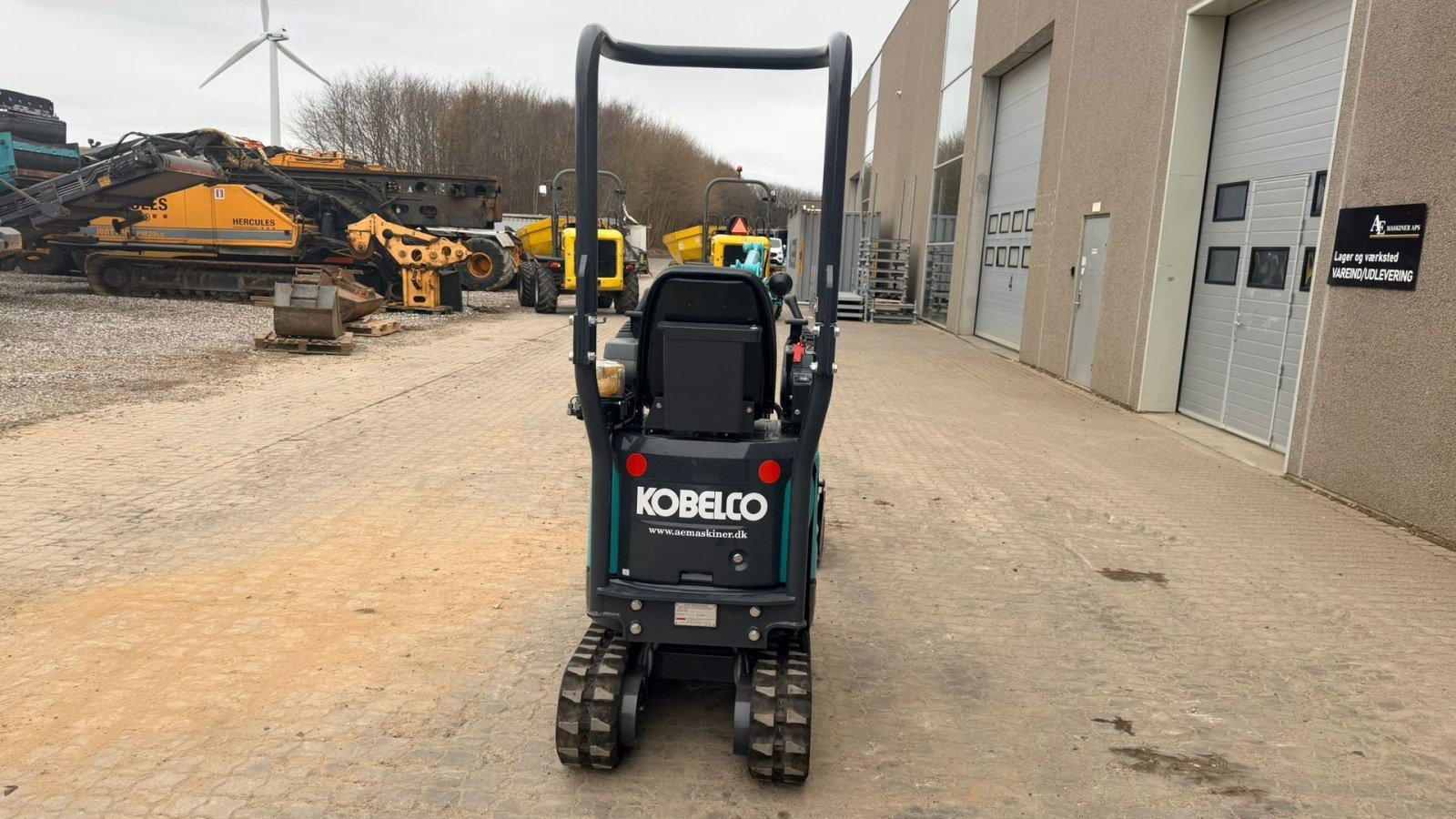 Bagger от тип Kobelco SK10SR, Gebrauchtmaschine в Randers (Снимка 6)