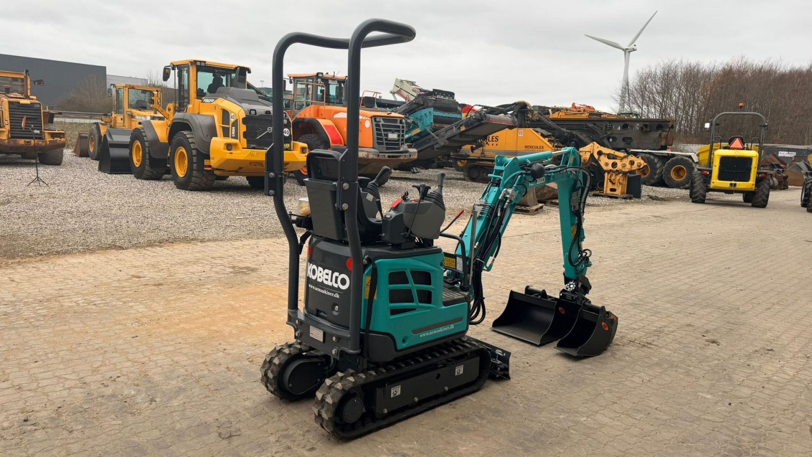Bagger от тип Kobelco SK10SR, Gebrauchtmaschine в Randers (Снимка 5)