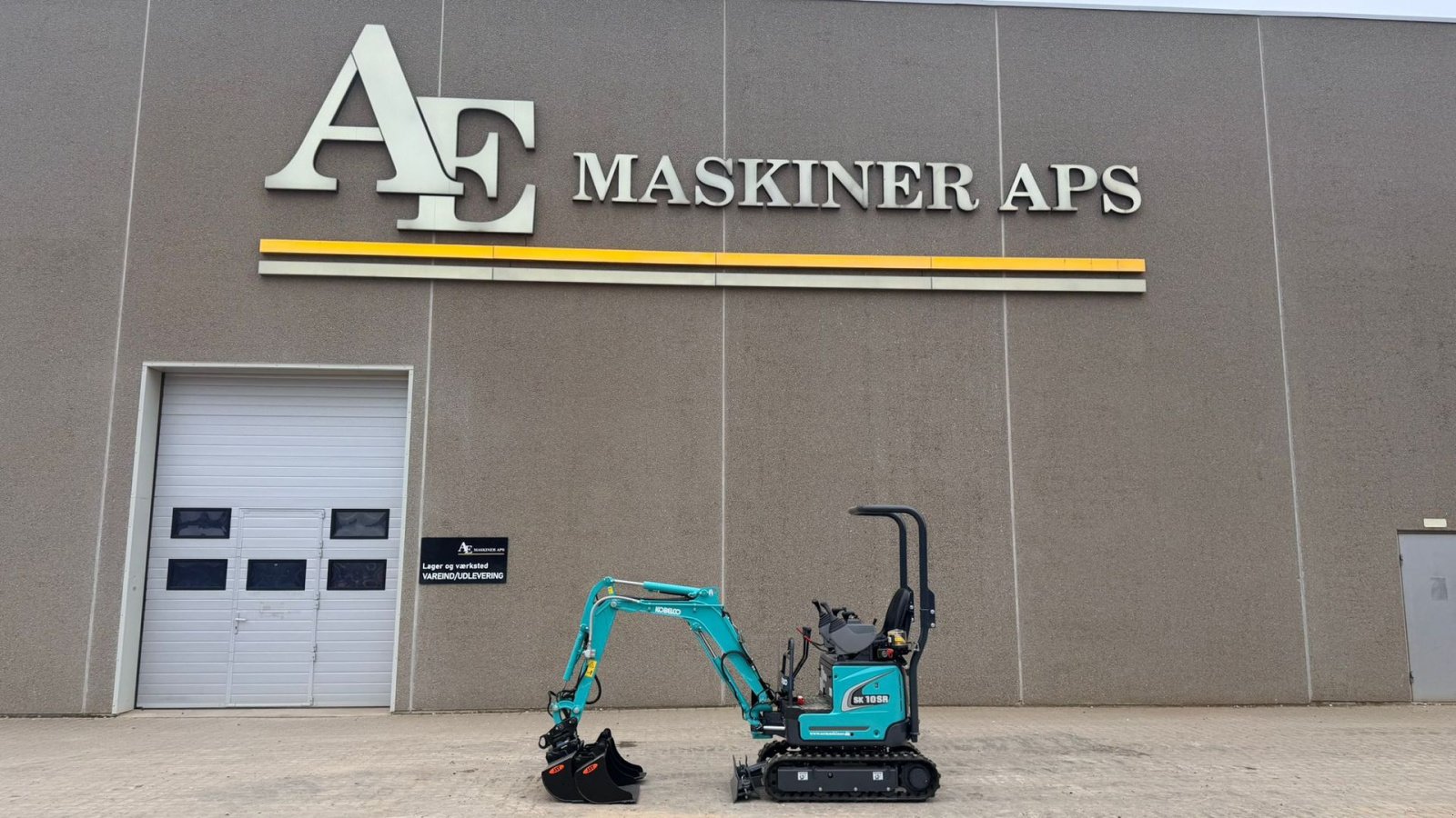 Bagger от тип Kobelco SK10SR, Gebrauchtmaschine в Randers (Снимка 1)
