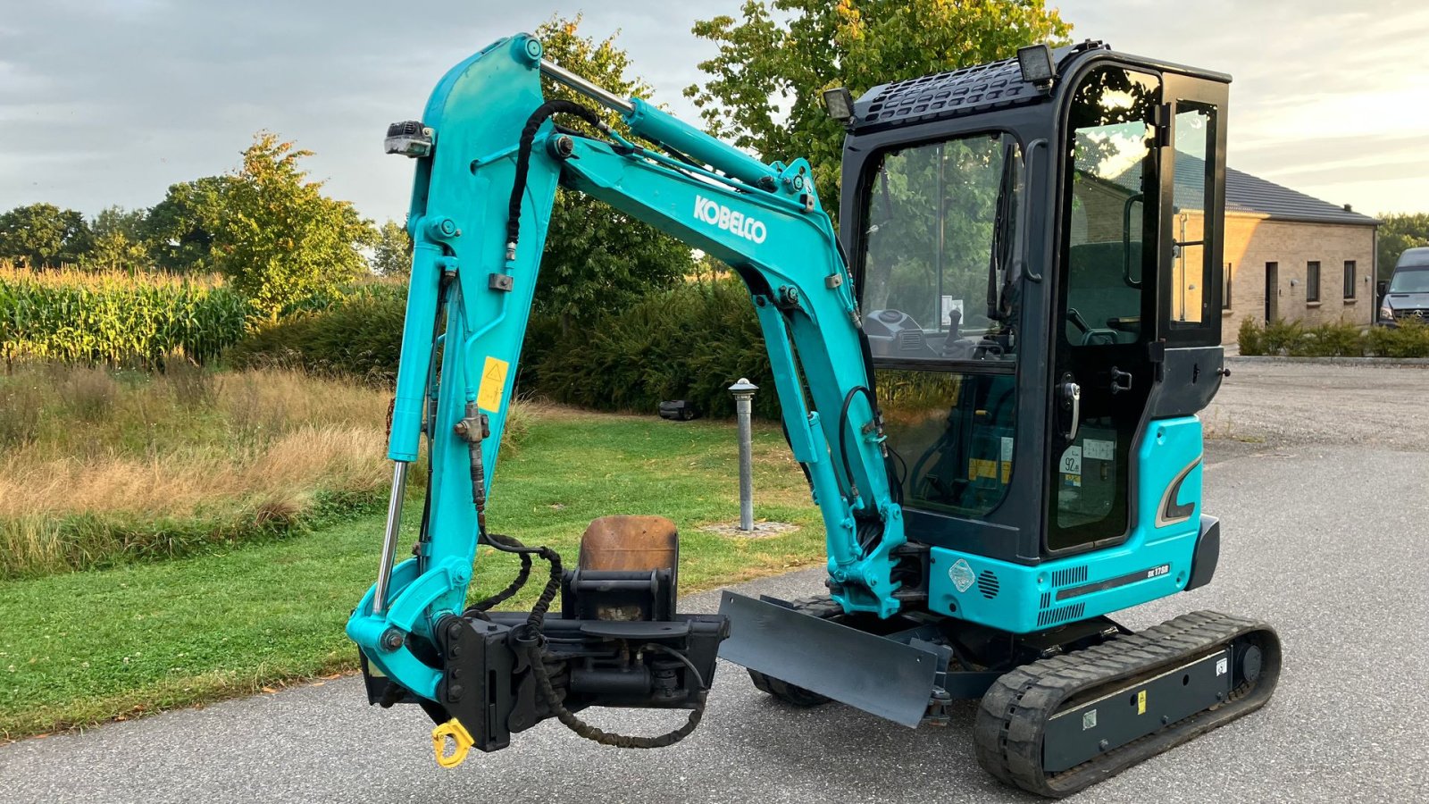 Bagger of the type Kobelco SK17 SR Kobelco, Gebrauchtmaschine in Horsens (Picture 4)