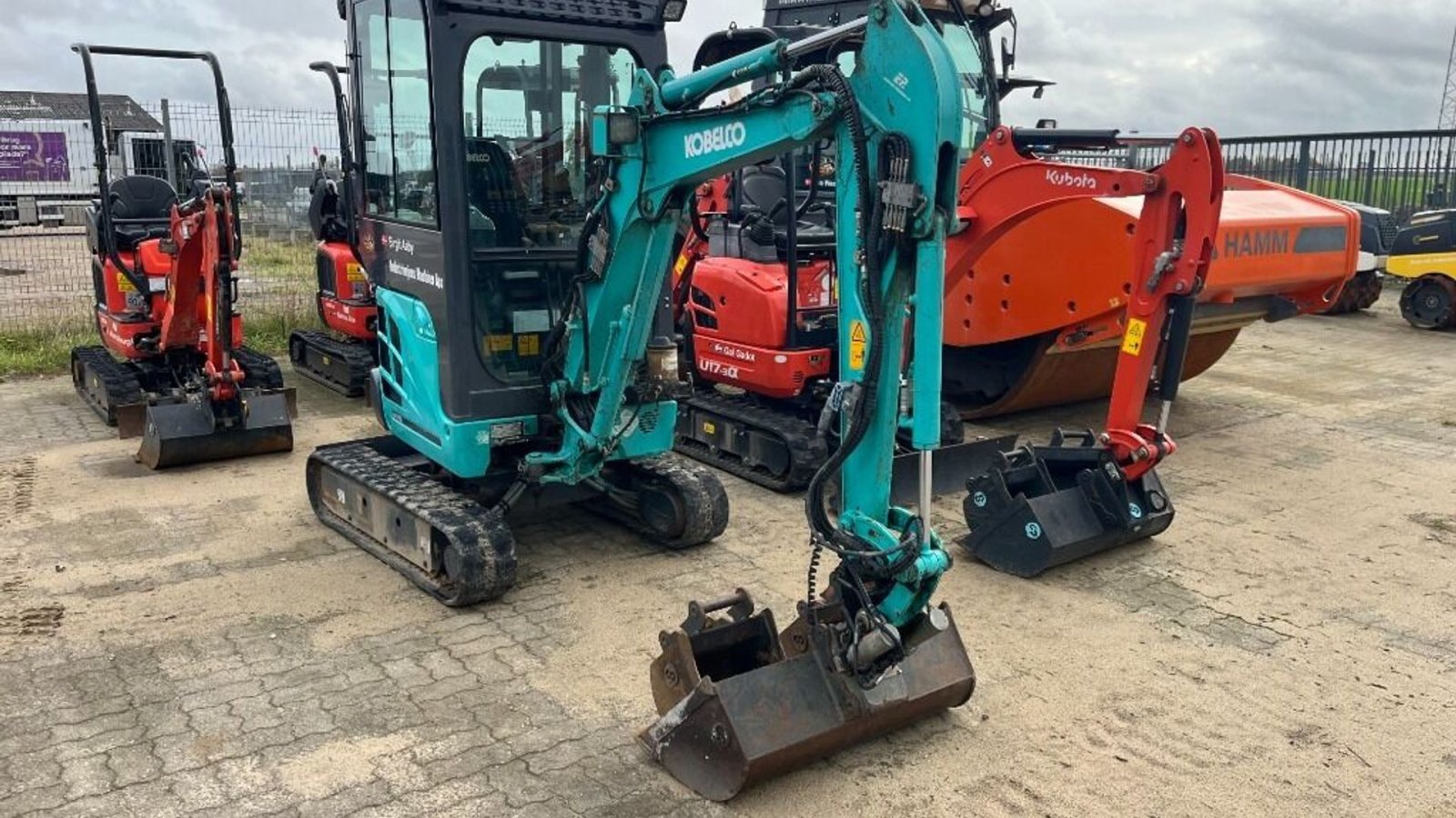 Bagger typu Kobelco SK17SP-3 E, Gebrauchtmaschine v Rødovre (Obrázek 3)