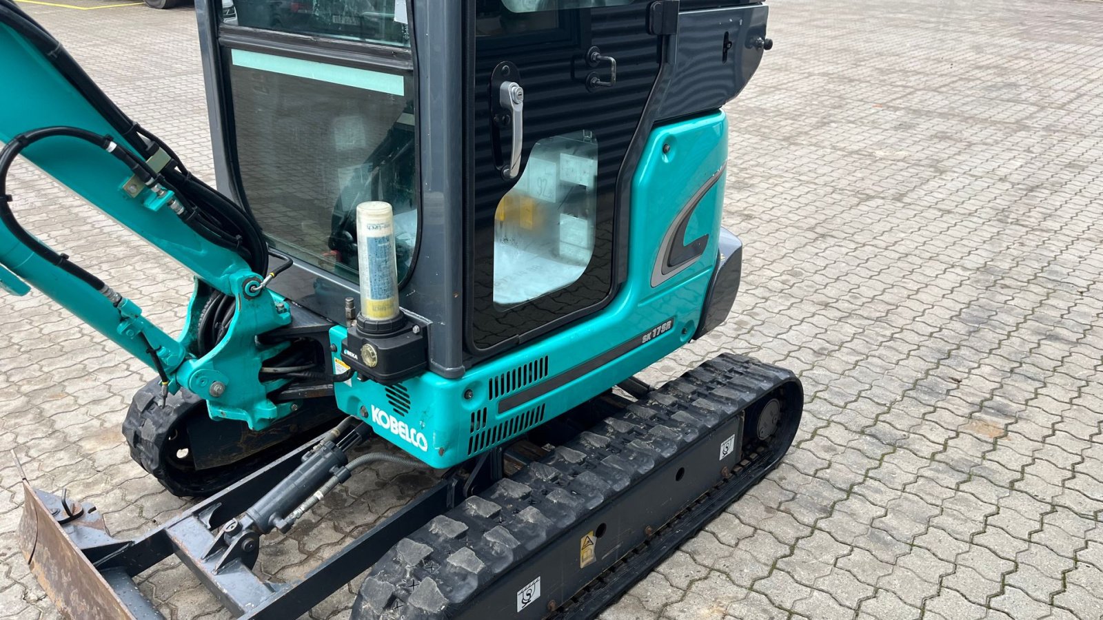 Bagger des Typs Kobelco SK17SR-3E Monteret med Rotortilt og centralsmørring., Gebrauchtmaschine in Rønnede (Bild 11)