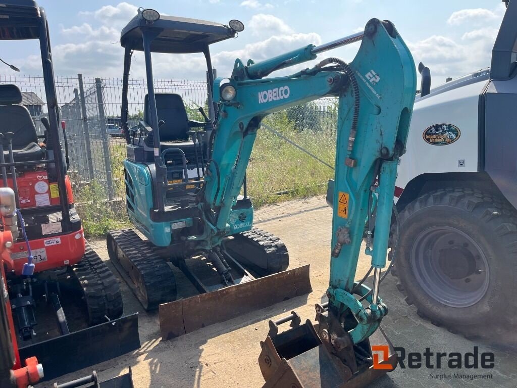 Bagger typu Kobelco SK17SR-3E, Gebrauchtmaschine v Rødovre (Obrázek 3)