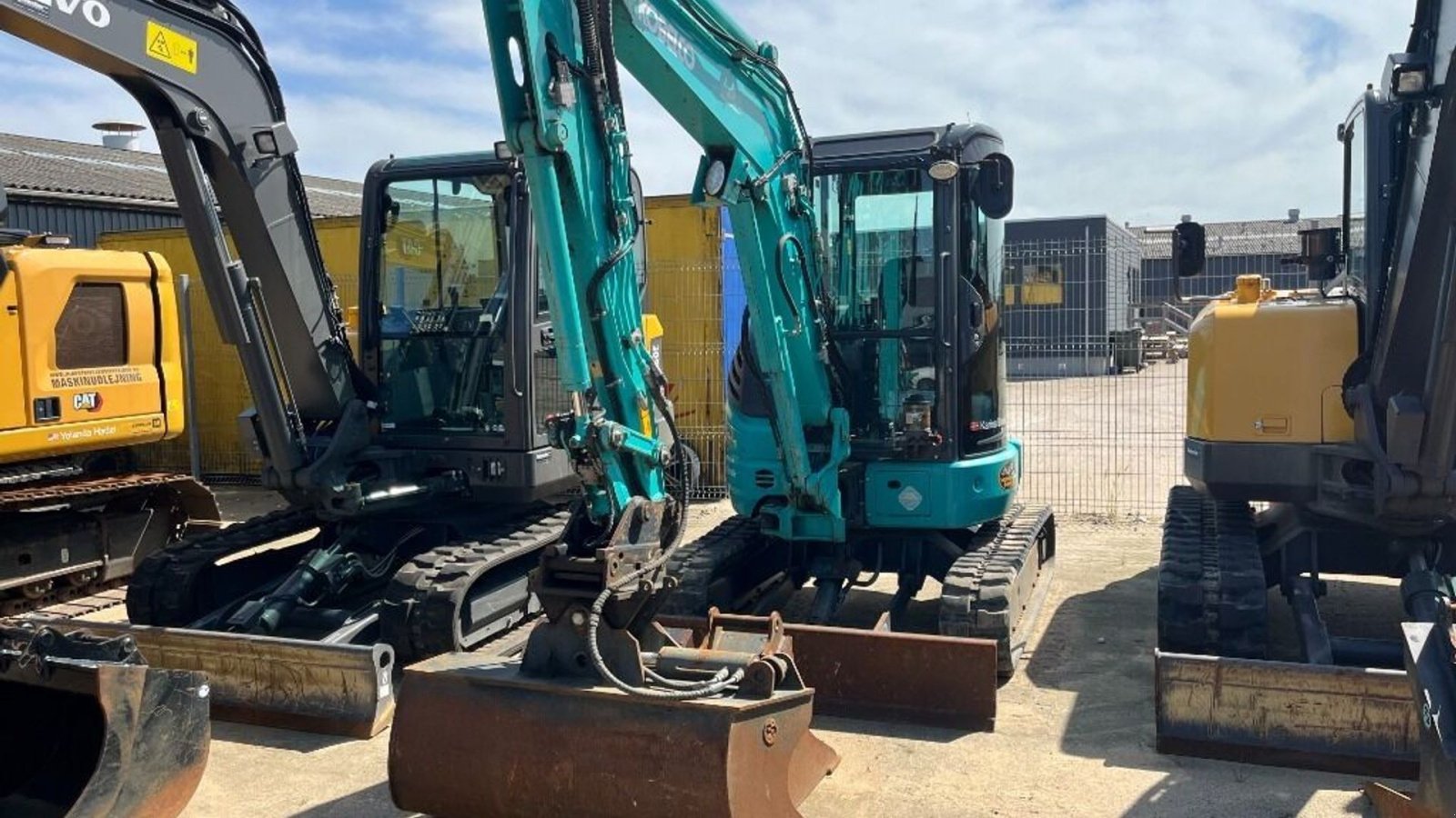 Bagger tipa Kobelco SK35 SR- 6 E 3,5 Tons minigraver, Gebrauchtmaschine u Rødovre (Slika 1)