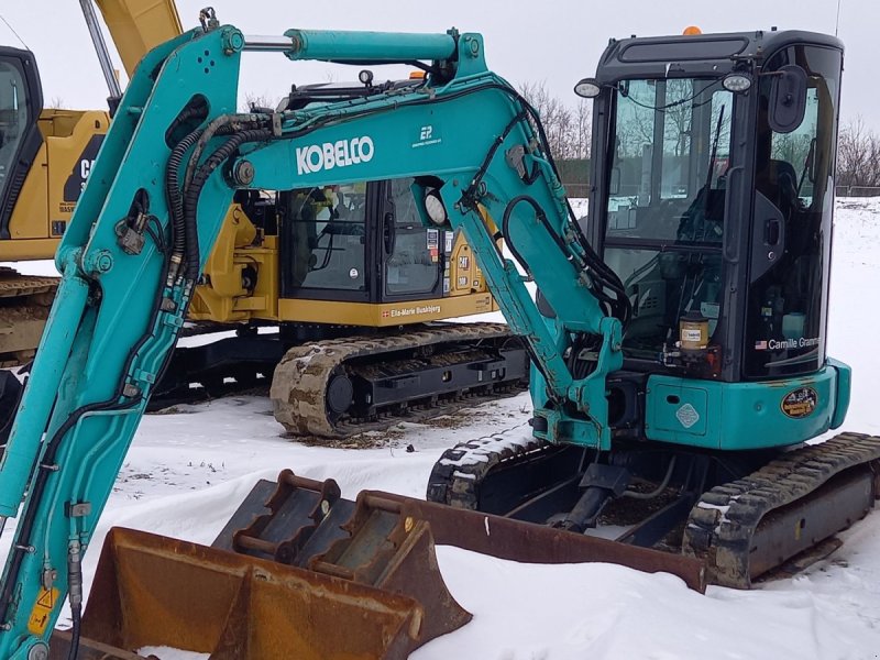 Bagger typu Kobelco SK35 SR, Gebrauchtmaschine v Faaborg
