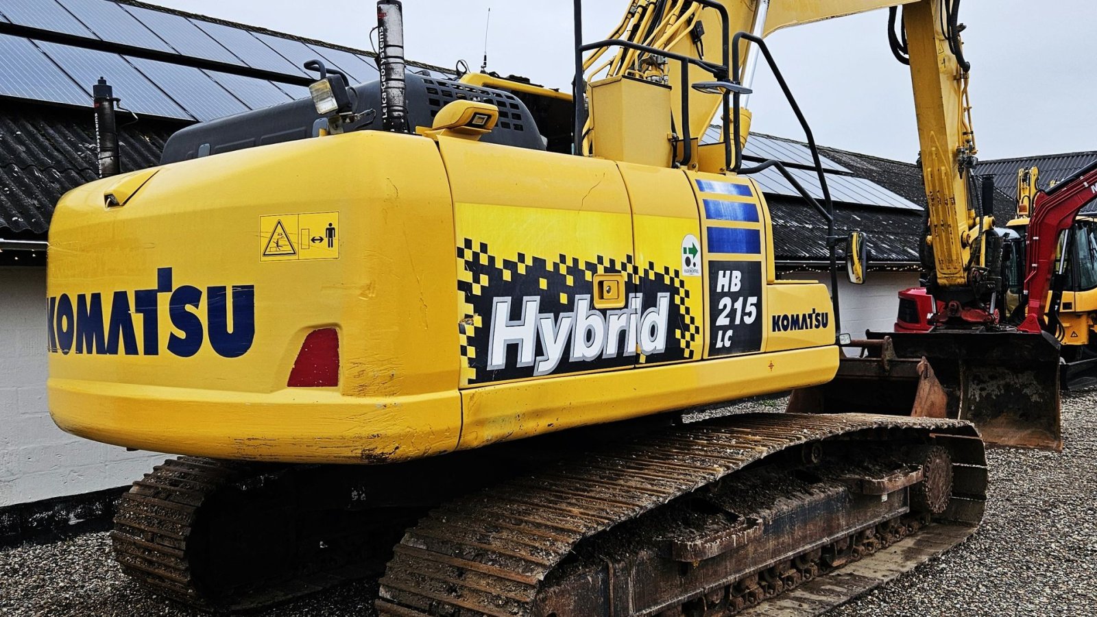 Bagger of the type Komatsu HB215LC-2 / Rotortilt med klo / Leica 3D / Skovlsæt / Hybrid, Gebrauchtmaschine in Arden (Picture 8)