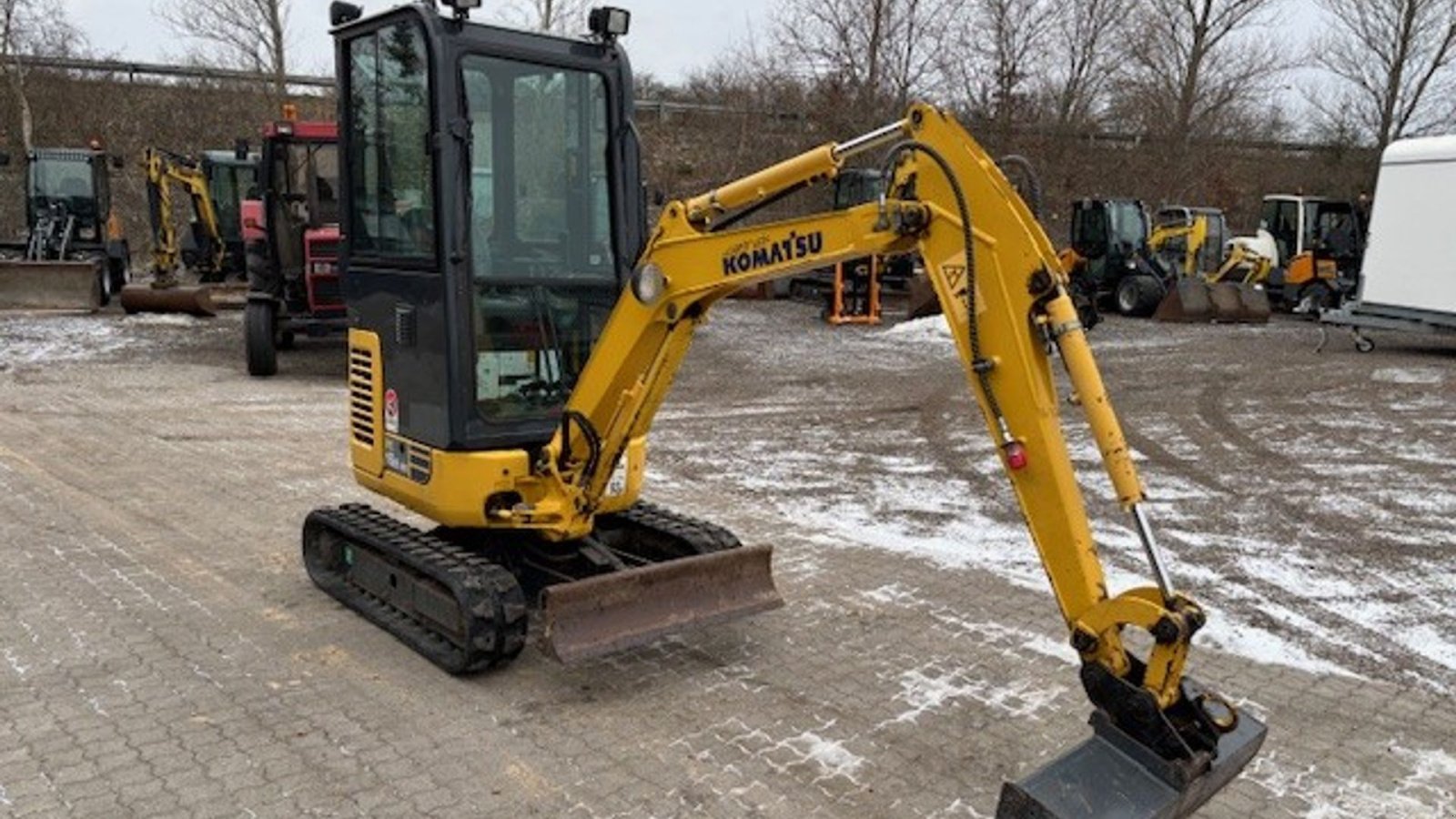 Bagger tipa Komatsu pc 16, Gebrauchtmaschine u Nørresundby (Slika 4)