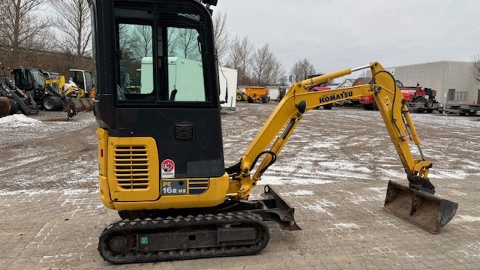 Bagger tipa Komatsu pc 16, Gebrauchtmaschine u Nørresundby (Slika 3)