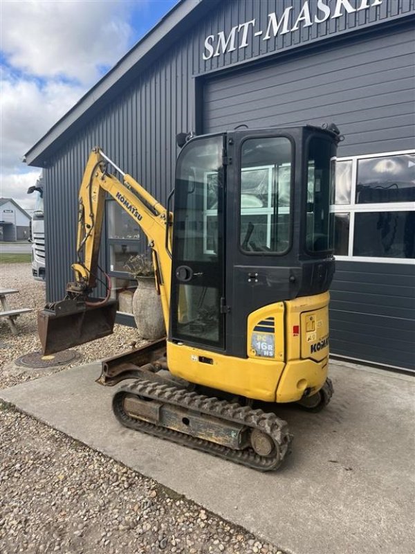 Bagger of the type Komatsu PC 16R-3, Gebrauchtmaschine in Føvling (Picture 5)