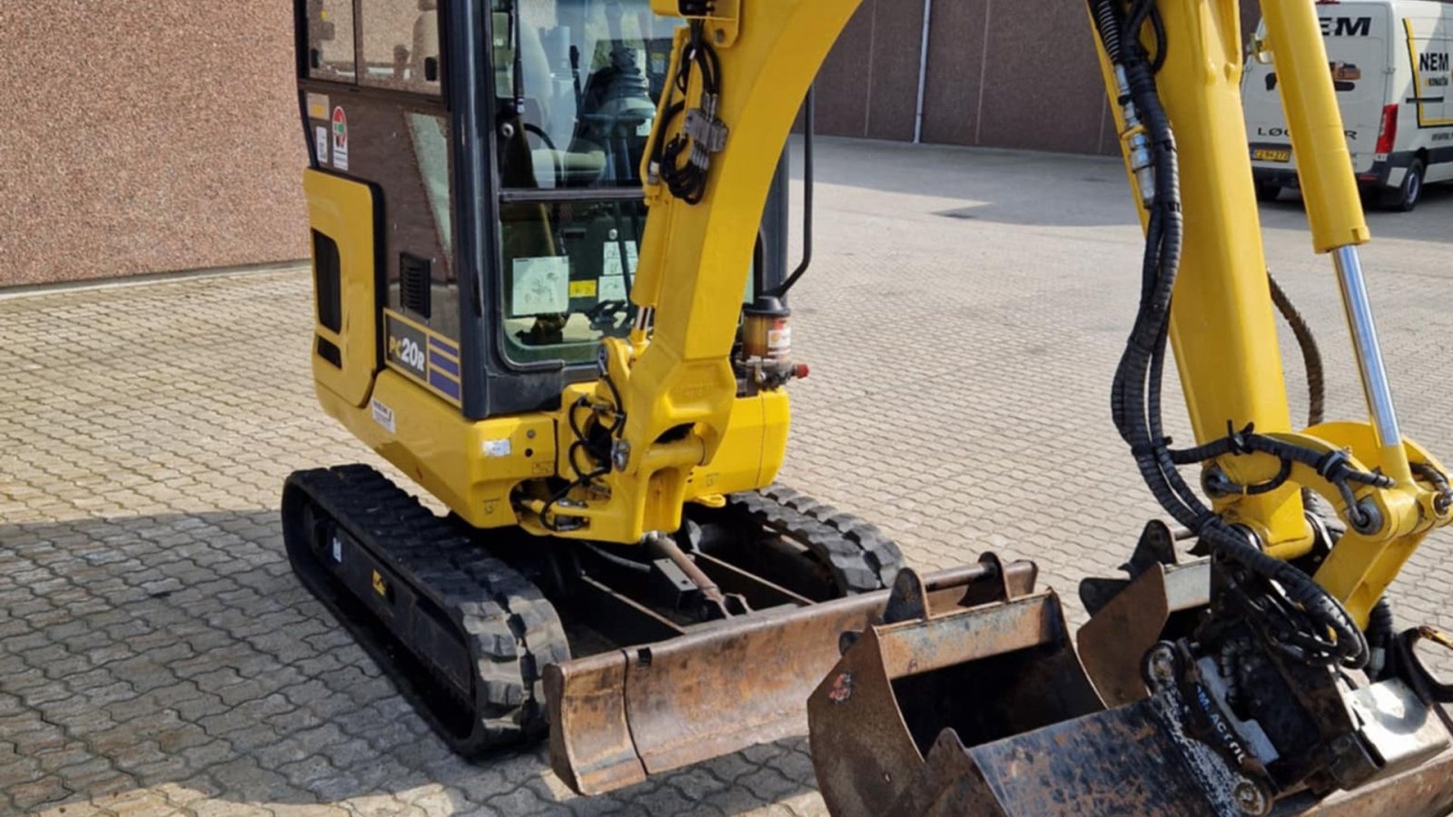 Bagger del tipo Komatsu PC 20R-5, Gebrauchtmaschine en Løgstør (Imagen 5)