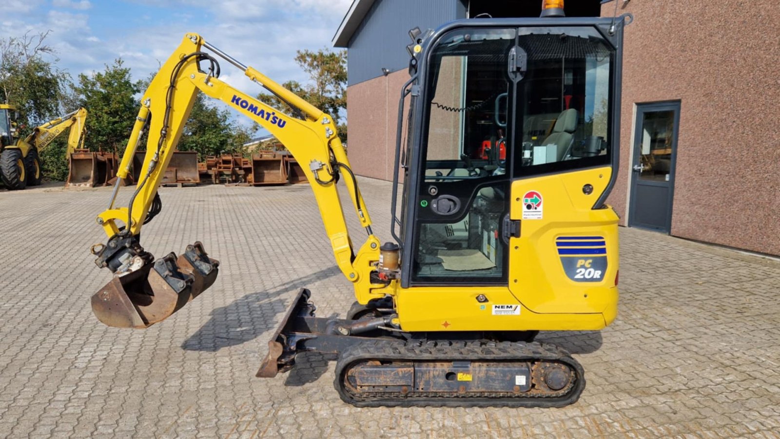 Bagger del tipo Komatsu PC 20R-5, Gebrauchtmaschine en Løgstør (Imagen 1)