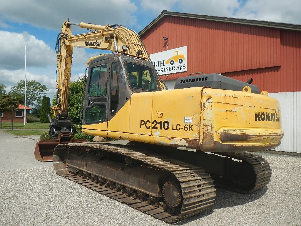 Bagger des Typs Komatsu PC 210 LC-6K, Gebrauchtmaschine in Aabenraa (Bild 6)