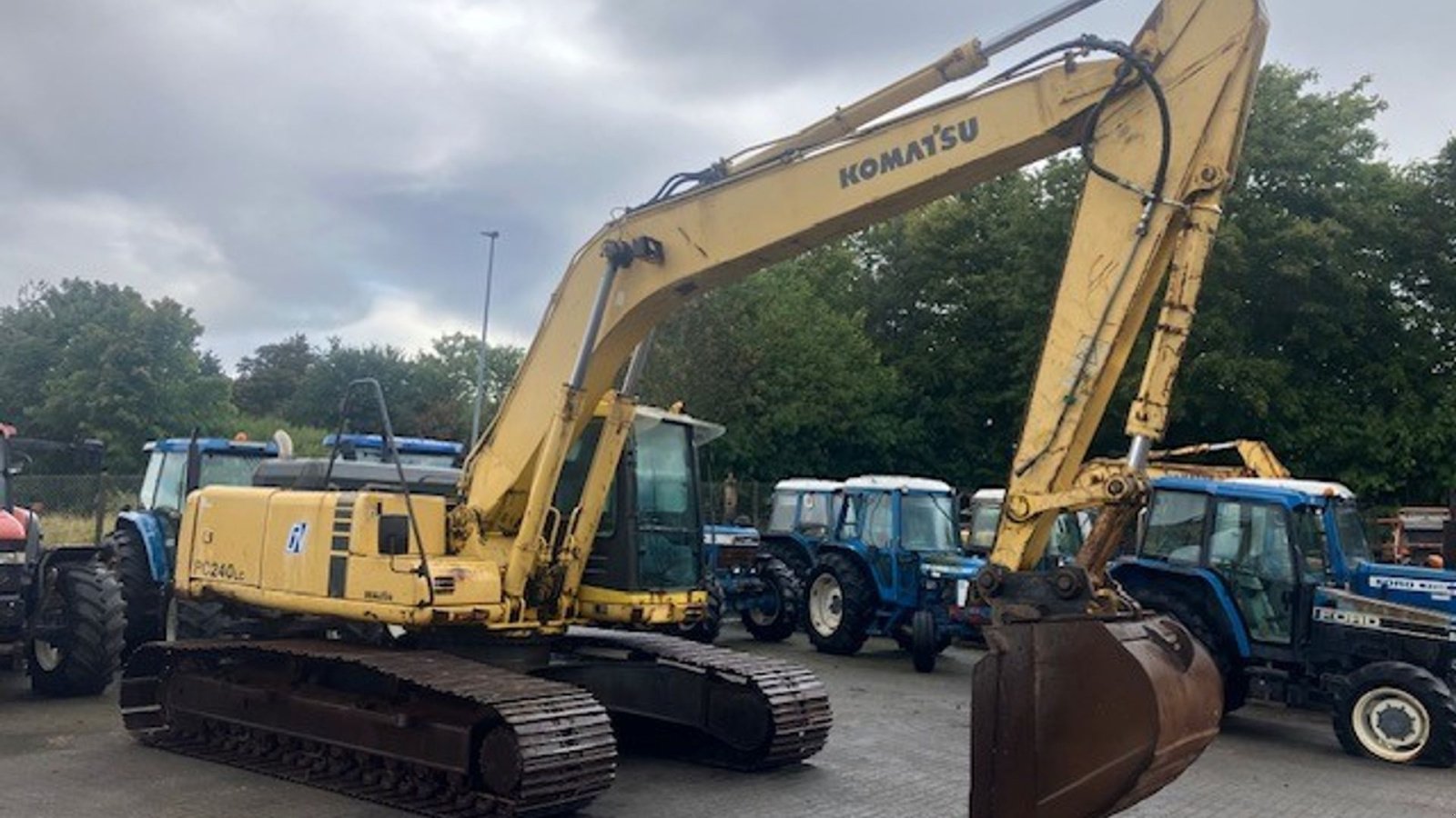 Bagger typu Komatsu Pc 210 lc, Gebrauchtmaschine v Børkop (Obrázek 2)
